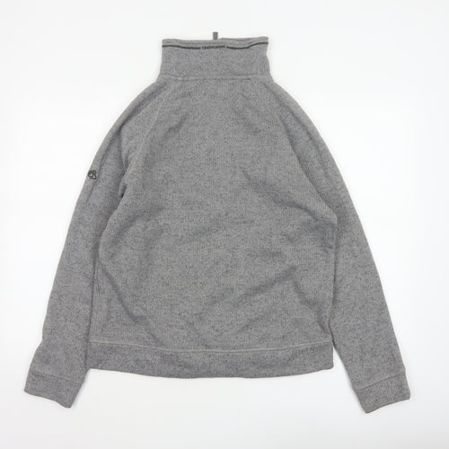 Craghoppers Men Grey S Half Zip Fleece Sweatshirt Outdoor