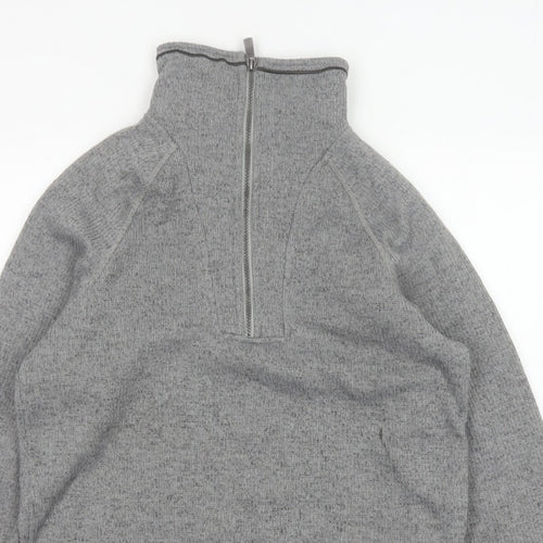 Craghoppers Men Grey S Half Zip Fleece Sweatshirt Outdoor