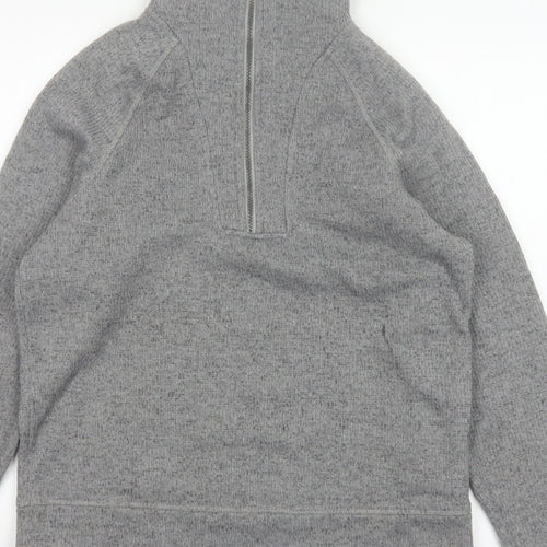 Craghoppers Men Grey S Half Zip Fleece Sweatshirt Outdoor