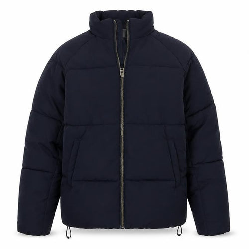ASOS Men’s Black M Puffer Jacket Quilted Insulated Full Zip
