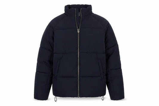 ASOS Men’s Black M Puffer Jacket Quilted Insulated Full Zip