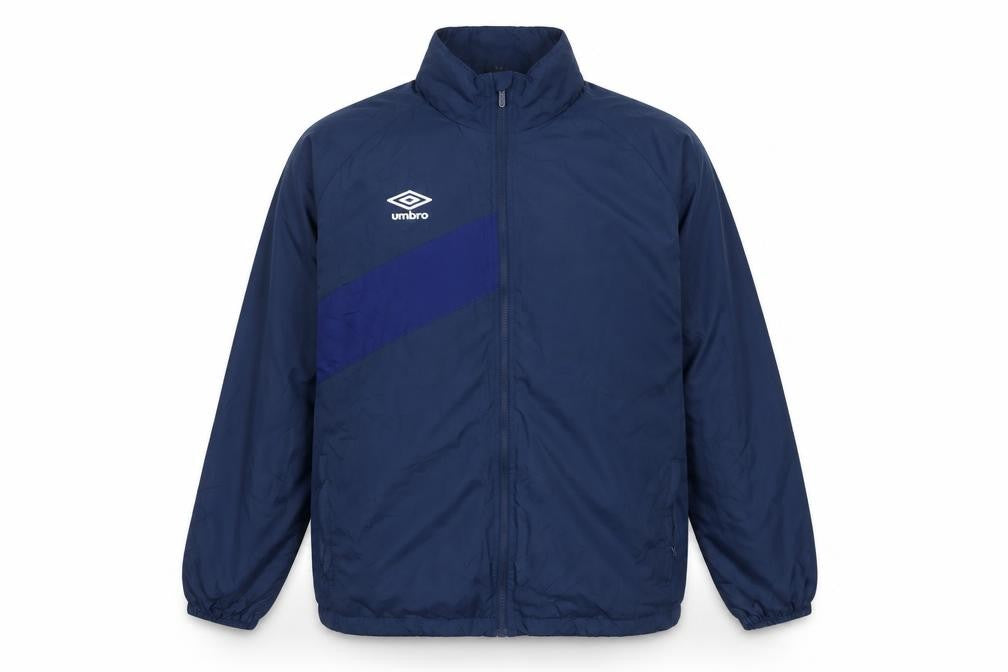 Umbro Men’s Blue 2XL Windbreaker Jacket Full Zip Sports Logo