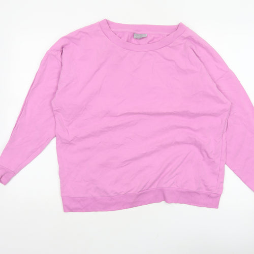 Oliver Bonas Women’s Pink UK 14 Pullover Crew Neck Sweatshirt