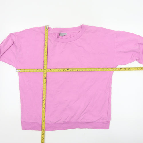 Oliver Bonas Women’s Pink UK 14 Pullover Crew Neck Sweatshirt