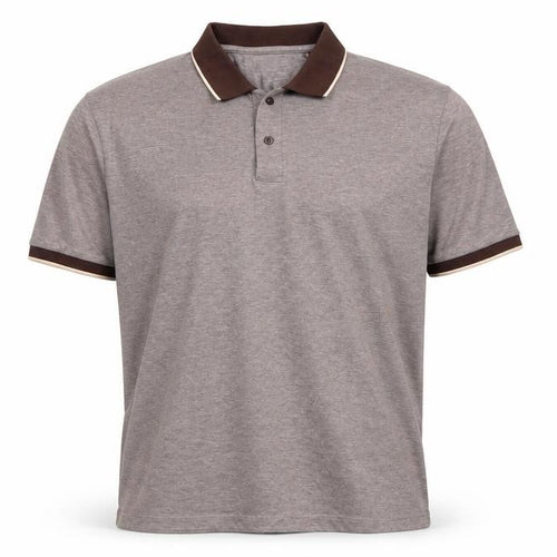 Marks and Spencer Men's Brown 2XL Regular Fit Ultimate Polo Shirt