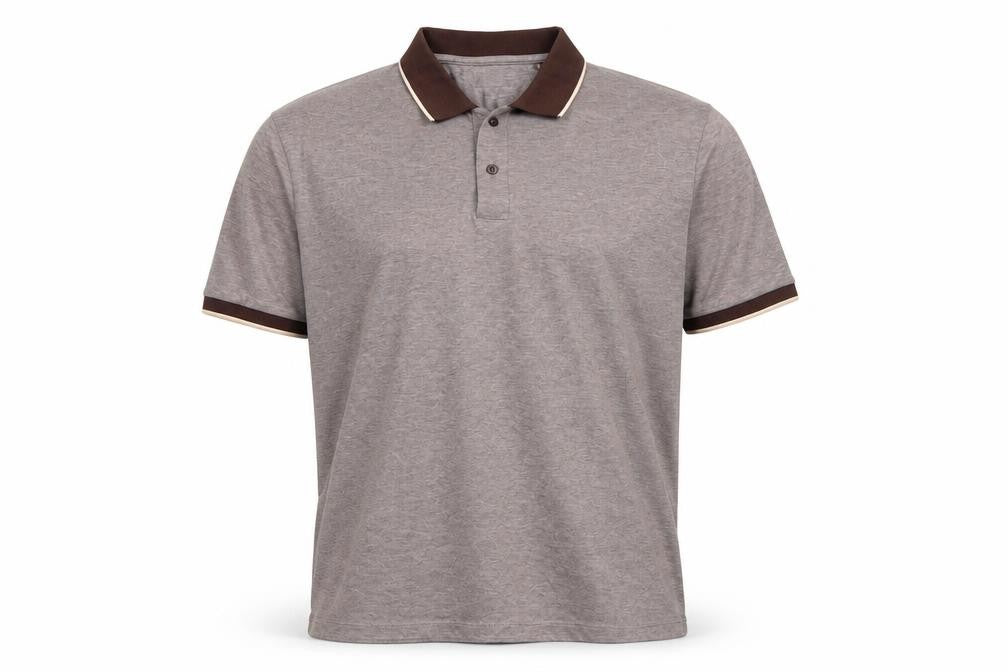 Marks and Spencer Men's Brown 2XL Regular Fit Ultimate Polo Shirt