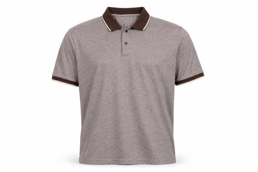 Marks and Spencer Men's Brown 2XL Regular Fit Ultimate Polo Shirt