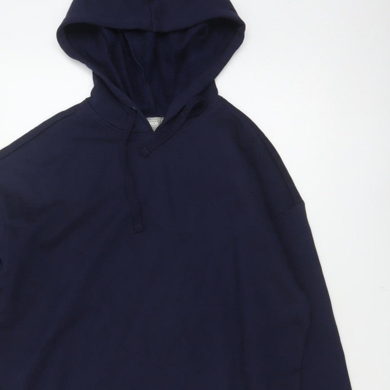 Additional view of ASOS Women’s Blue UK 10 Pullover Hoodie 100% Cotton
