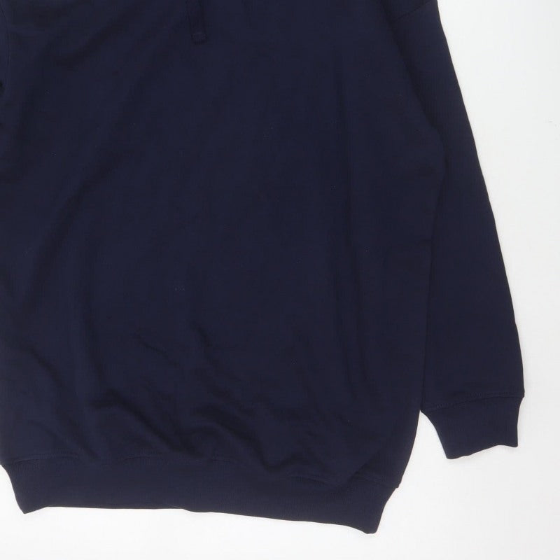 Additional view of ASOS Women’s Blue UK 10 Pullover Hoodie 100% Cotton