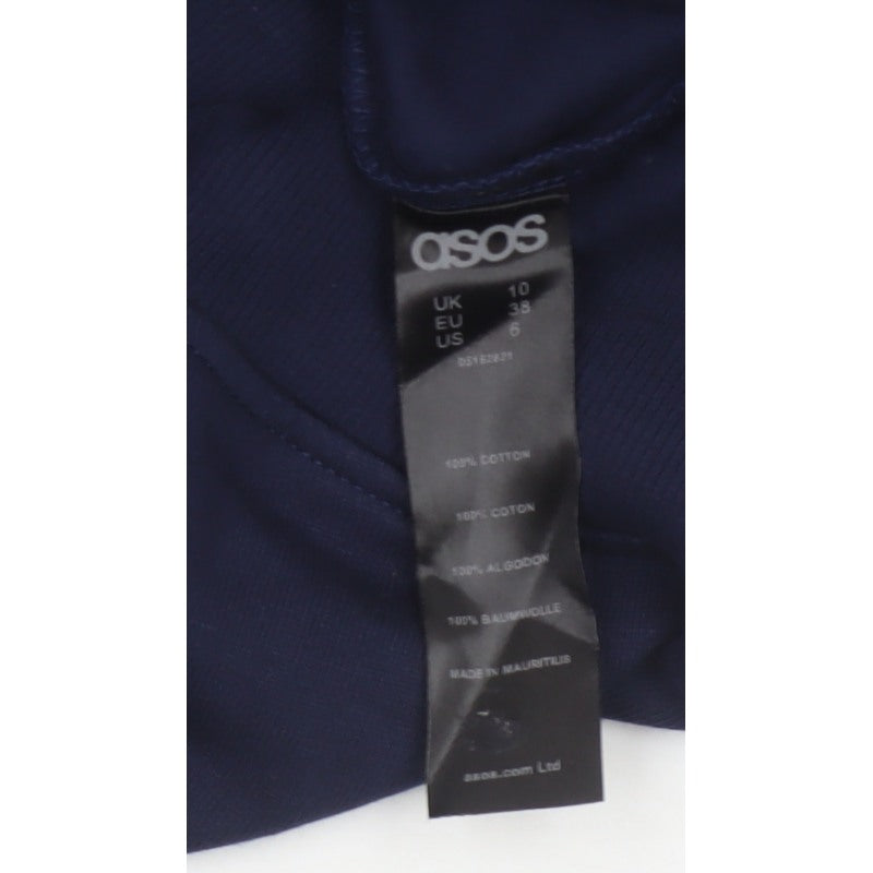 Additional view of ASOS Women’s Blue UK 10 Pullover Hoodie 100% Cotton