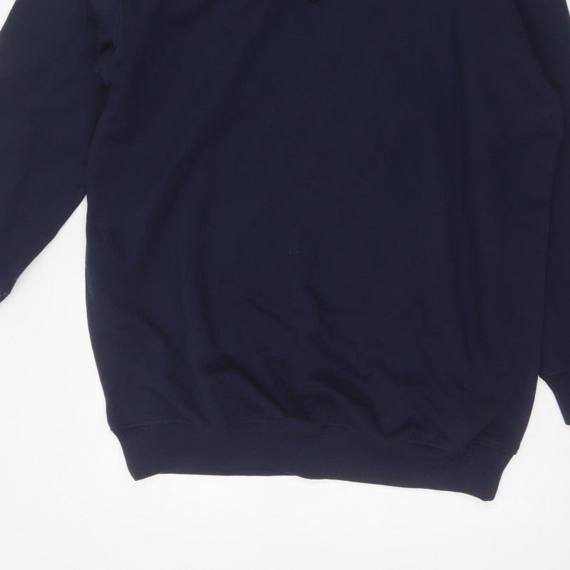Additional view of ASOS Women’s Blue UK 10 Pullover Hoodie 100% Cotton