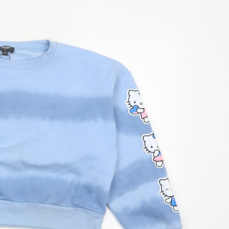 Sanrio Teens Blue Size 6 Hello Kitty Graphic Pullover Sweatshirt