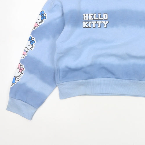 Sanrio Teens Blue Size 6 Hello Kitty Graphic Pullover Sweatshirt