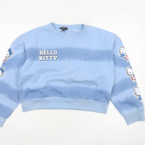 Sanrio Teens Blue Size 6 Hello Kitty Graphic Pullover Sweatshirt