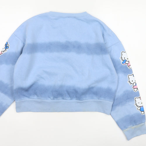 Sanrio Teens Blue Size 6 Hello Kitty Graphic Pullover Sweatshirt