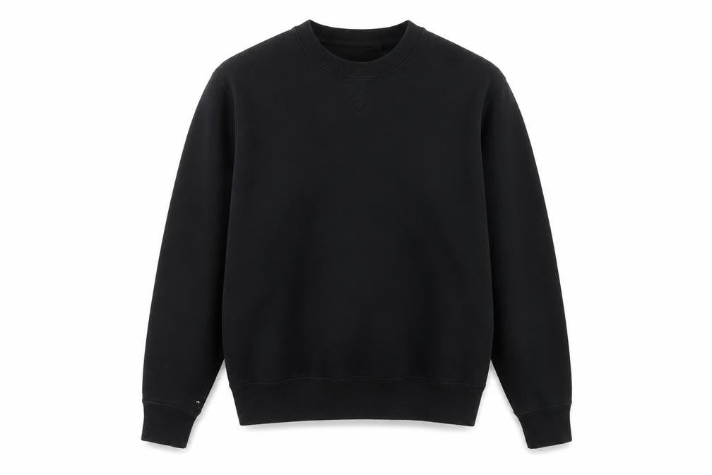 Uniqlo Men’s Black M Crew Neck Pullover Cotton Sweatshirt