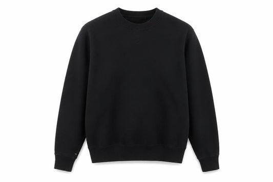 Uniqlo Men’s Black M Crew Neck Pullover Cotton Sweatshirt