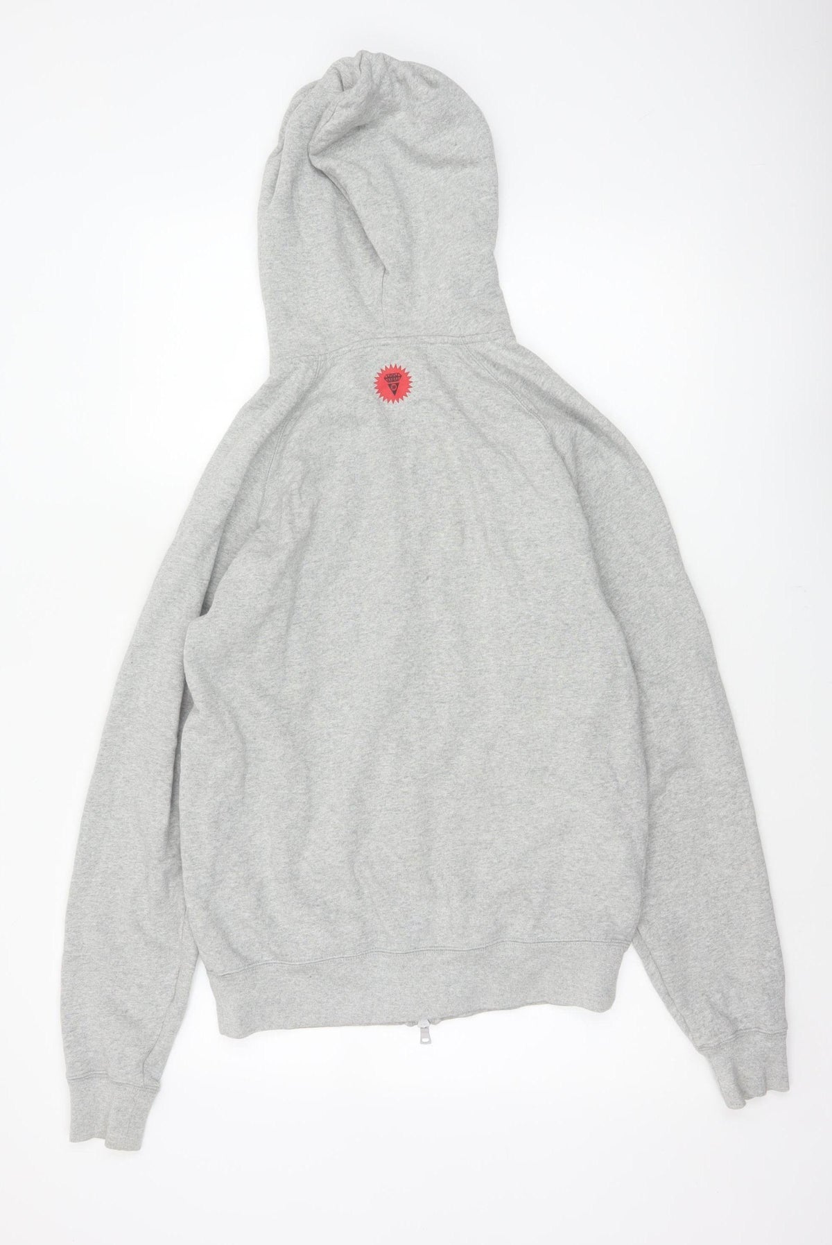 Icecream Men’s Grey S Full Zip Graphic Skull Hoodie