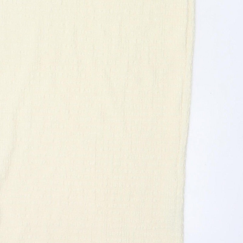 ASOS Design Women’s Ivory UK 8 Pencil Maxi Skirt Textured