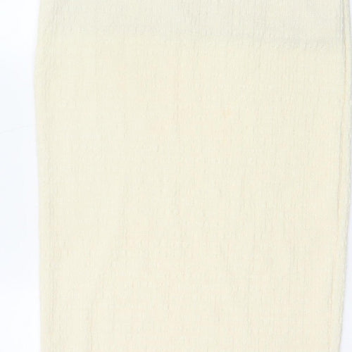 ASOS Design Women’s Ivory UK 8 Pencil Maxi Skirt Textured