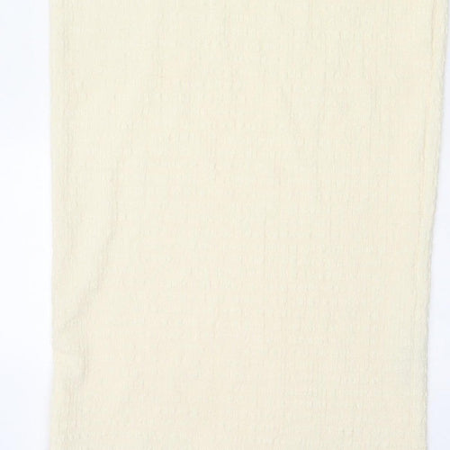 ASOS Design Women’s Ivory UK 8 Pencil Maxi Skirt Textured