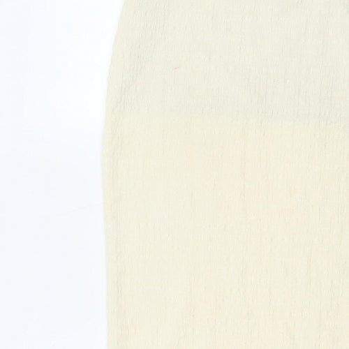 ASOS Design Women’s Ivory UK 8 Pencil Maxi Skirt Textured