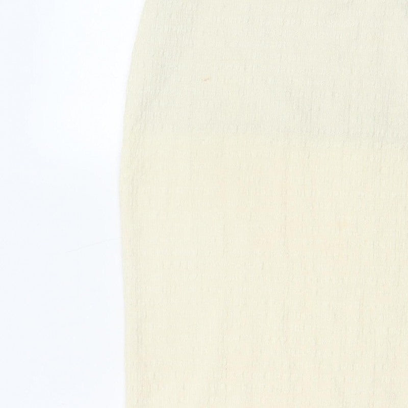 ASOS Design Women’s Ivory UK 8 Pencil Maxi Skirt Textured