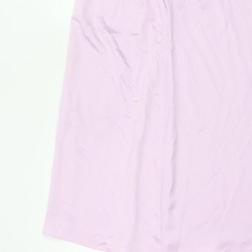 River Island Women Pink UK 8 Halter A-Line Long Occasion Dress