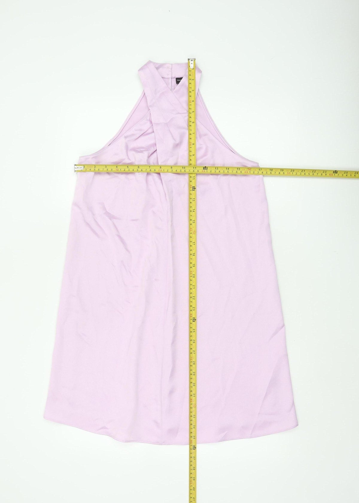 River Island Women Pink UK 8 Halter A-Line Long Occasion Dress