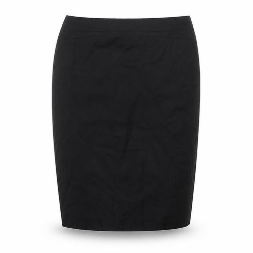 Ted Baker Women Black UK 14 Wool Pencil Knee Length Skirt