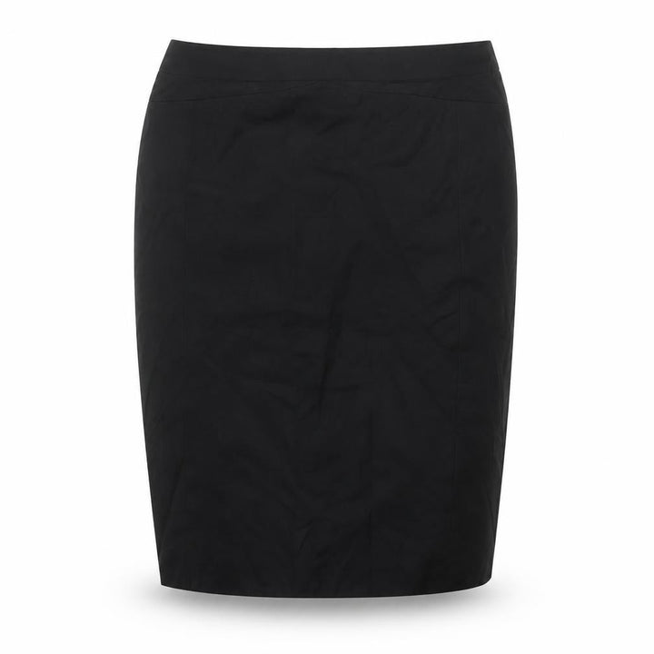 Ted Baker Women Black UK 14 Wool Pencil Knee Length Skirt