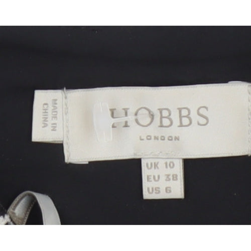 Lobbs London Women Grey Leopard Print Pencil Skirt UK 10 Knee Length