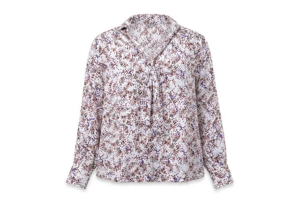 Marks & Spencer Women’s Multicoloured Size 12 Animal Print Wrap Blouse