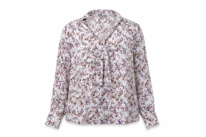 Marks & Spencer Women’s Multicoloured Size 12 Animal Print Wrap Blouse