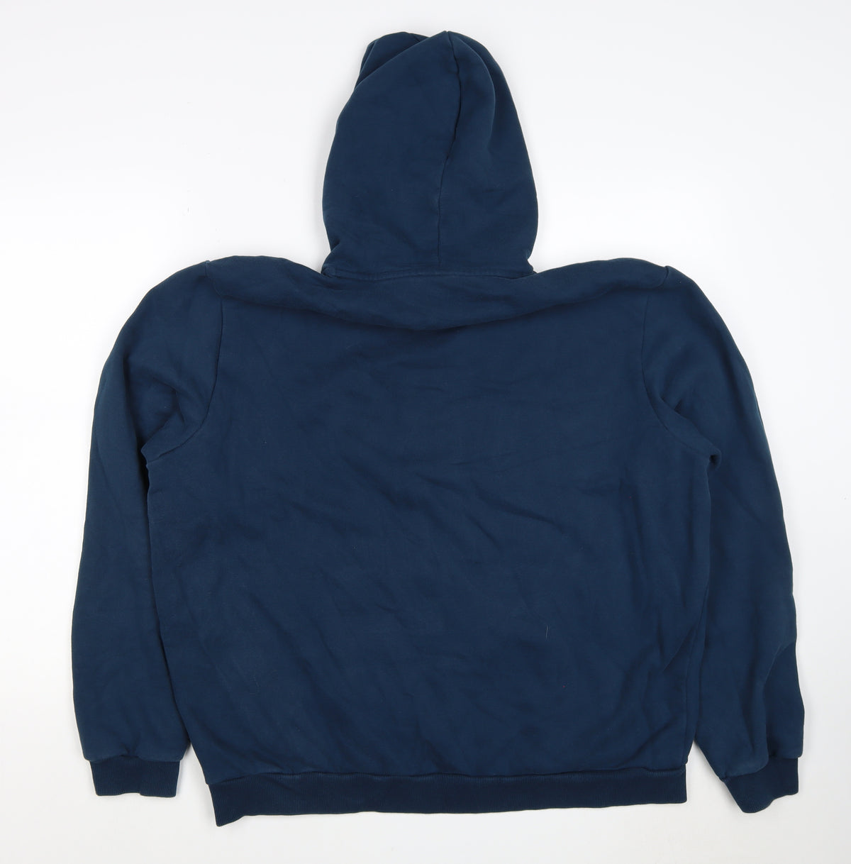 Puma Men's Blue XL Pullover Hoodie Logo Graphic Kangaroo Pocket