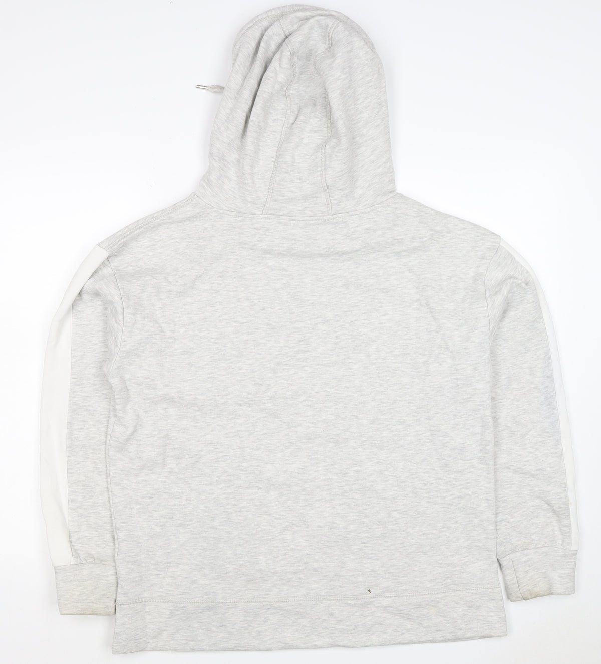 Mint Velvet Women’s Grey L Pullover Hoodie Colourblock Pockets