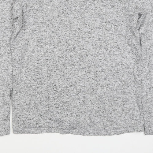 Mountain Warehouse Women’s Grey Marl Knit Pullover Jumper UK 12 Crew Neck