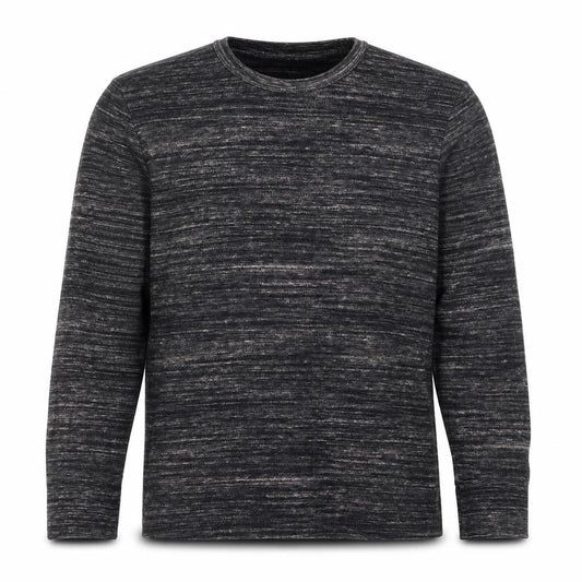 Hollister Men’s Grey Marl Logo Crew Neck Pullover Sweatshirt M