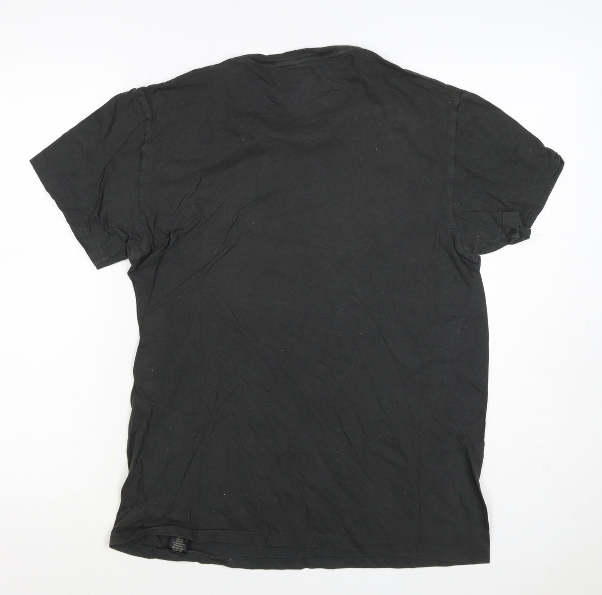 Double RL Ralph Lauren Men's Black M Logo Graphic Print T-Shirt