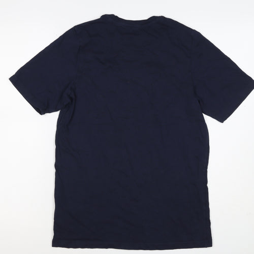 Jack & Jones Teens Navy Blue XS Logo Graphic Crew Neck T-Shirt