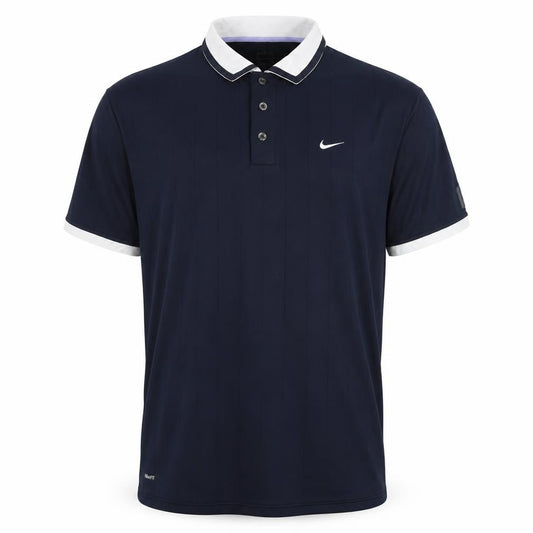Nike Men’s Blue XL Paris 2008 NikeFIT Dri-FIT Short Sleeve Polo Shirt