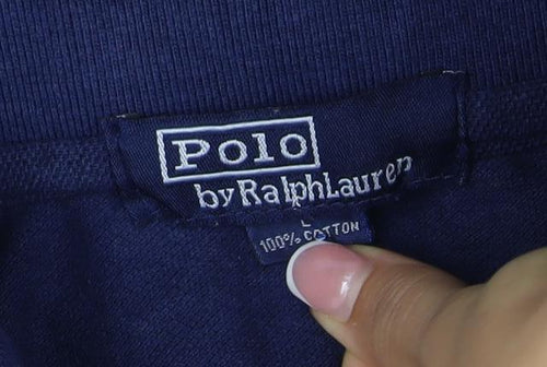 Polo Ralph Lauren Men’s Blue XS Cotton Short Sleeve Logo Polo Shirt