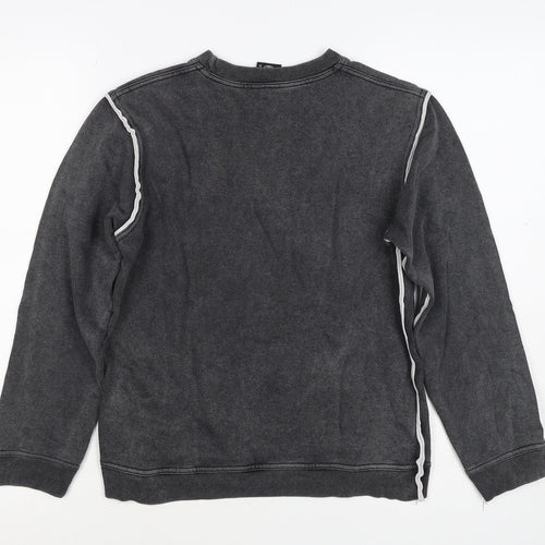 Scorpion Bay Boys Grey M Pullover Graphic Sweatshirt Long Sleeve