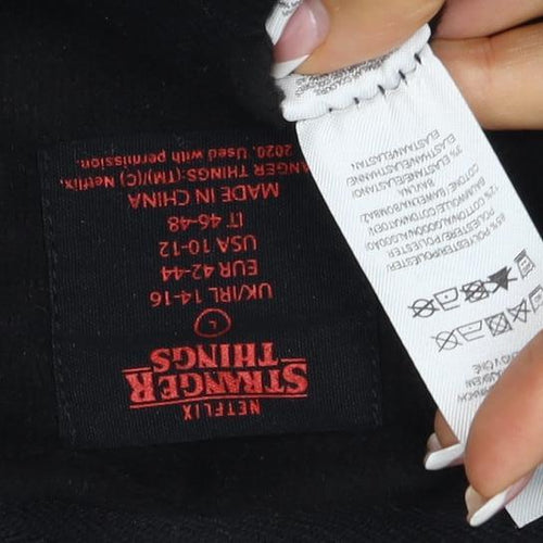 Netflix Stranger Things Women’s Black UK 16 Pullover Sweatshirt
