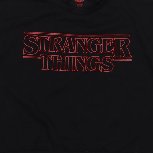 Netflix Stranger Things Women’s Black UK 16 Pullover Sweatshirt
