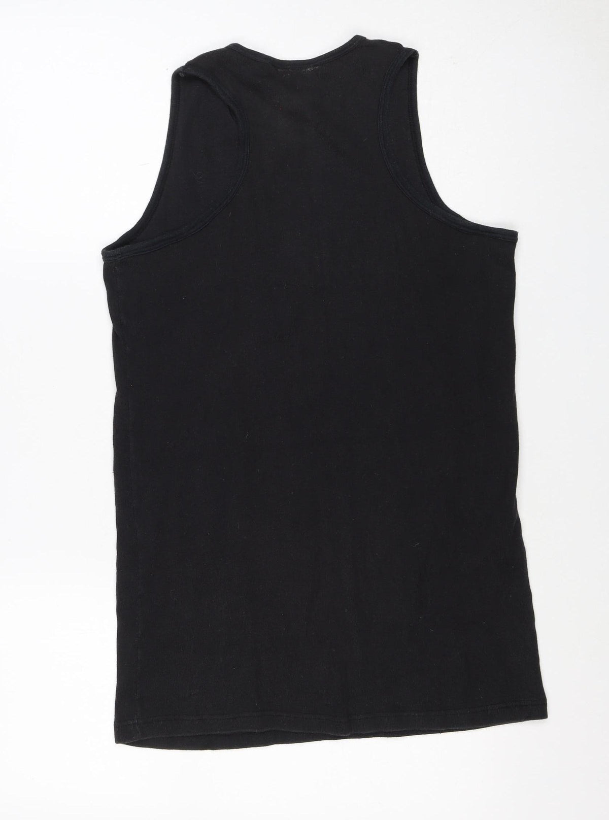 Lonsdale London Men's Black M Sleeveless Cotton Tank Top Vest