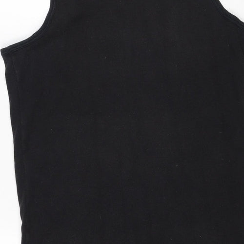 Lonsdale London Men's Black M Sleeveless Cotton Tank Top Vest