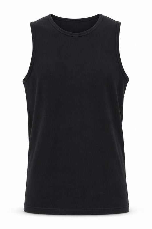 Lonsdale London Men's Black M Sleeveless Cotton Tank Top Vest