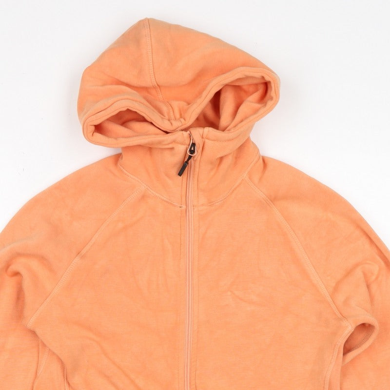 157 Women’s Orange S Full Zip Hooded Quick Dry Sports Hoodie
