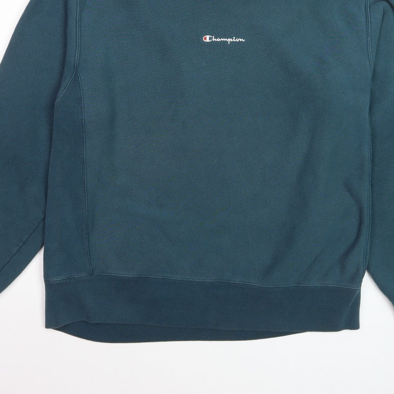 Champion Men’s Blue Large Reverse Weave Logo Crew Neck Sweatshirt